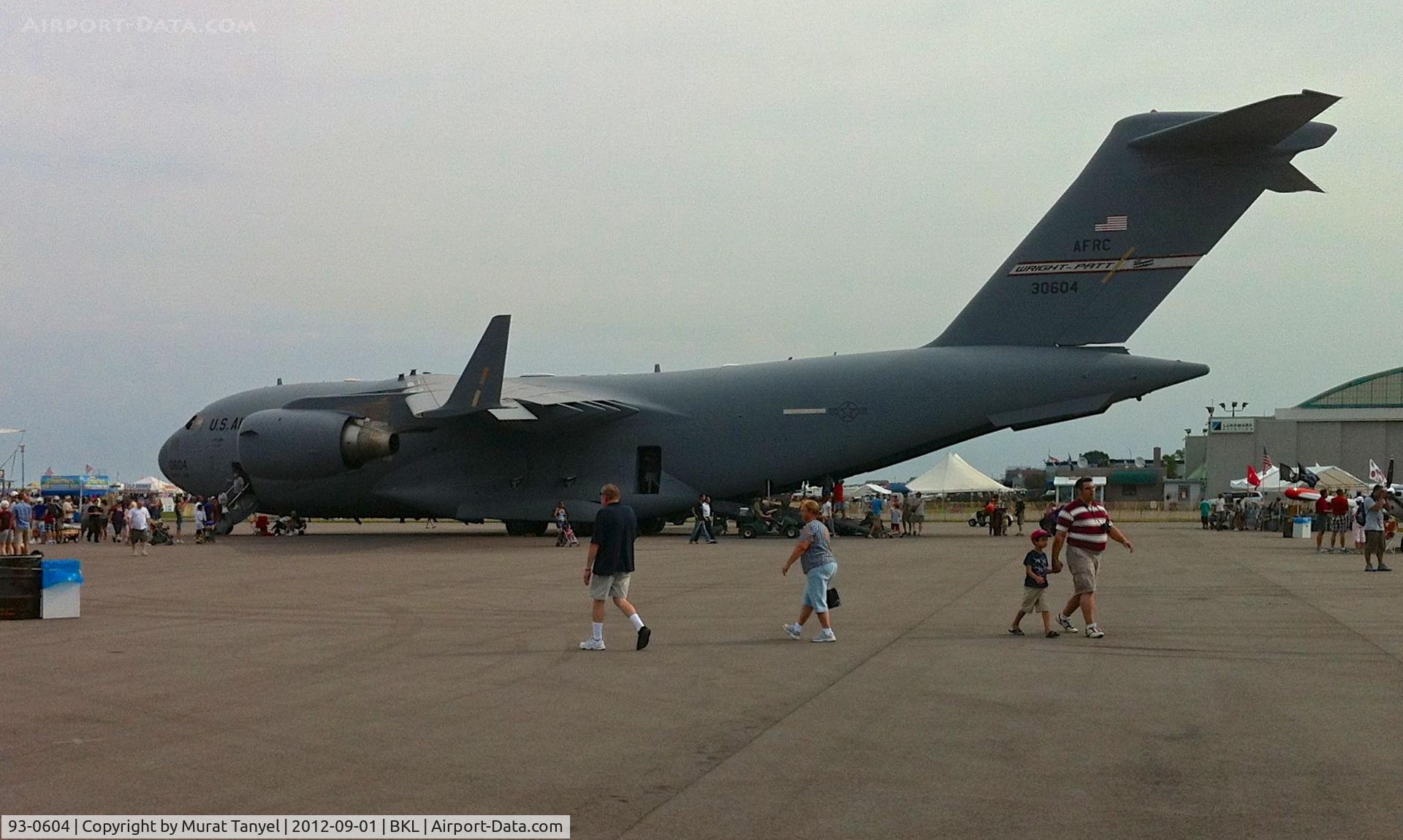 93-0604, 1994 McDonnell Douglas C-17A Globemaster III C/N F-23/P-20, @ the 2012 Cleveland National Air Show