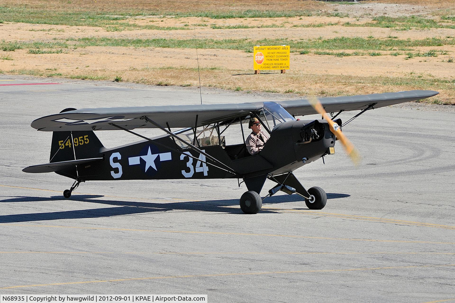 N68935, 1944 Piper J3C-65 Cub C/N 13695, Vintage Aircraft Weekend @ http://vintageaircraftweekend.org/