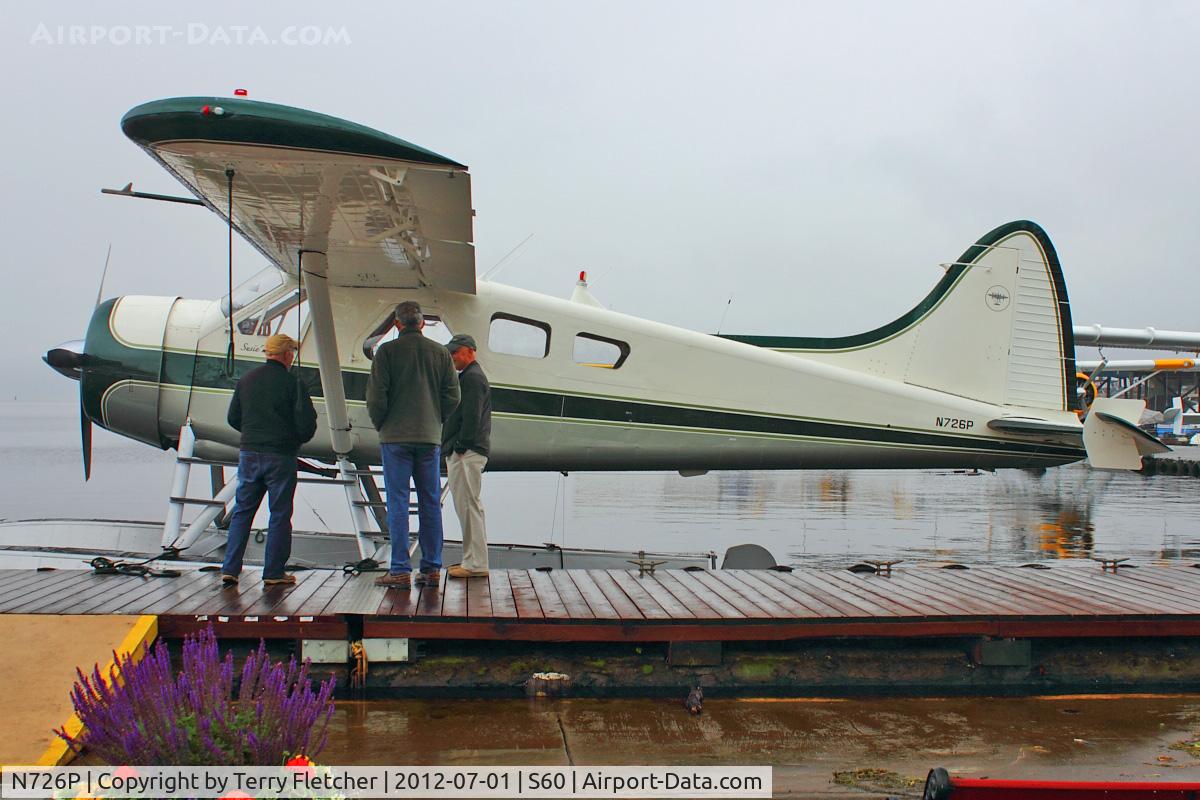 N726P, 1989 De Havilland Canada DHC-2 Beaver Mk.I C/N 617, 1989 Dehavilland/lake Union Air DHC2 MK1, c/n: 617  - the former USAF 53-2819