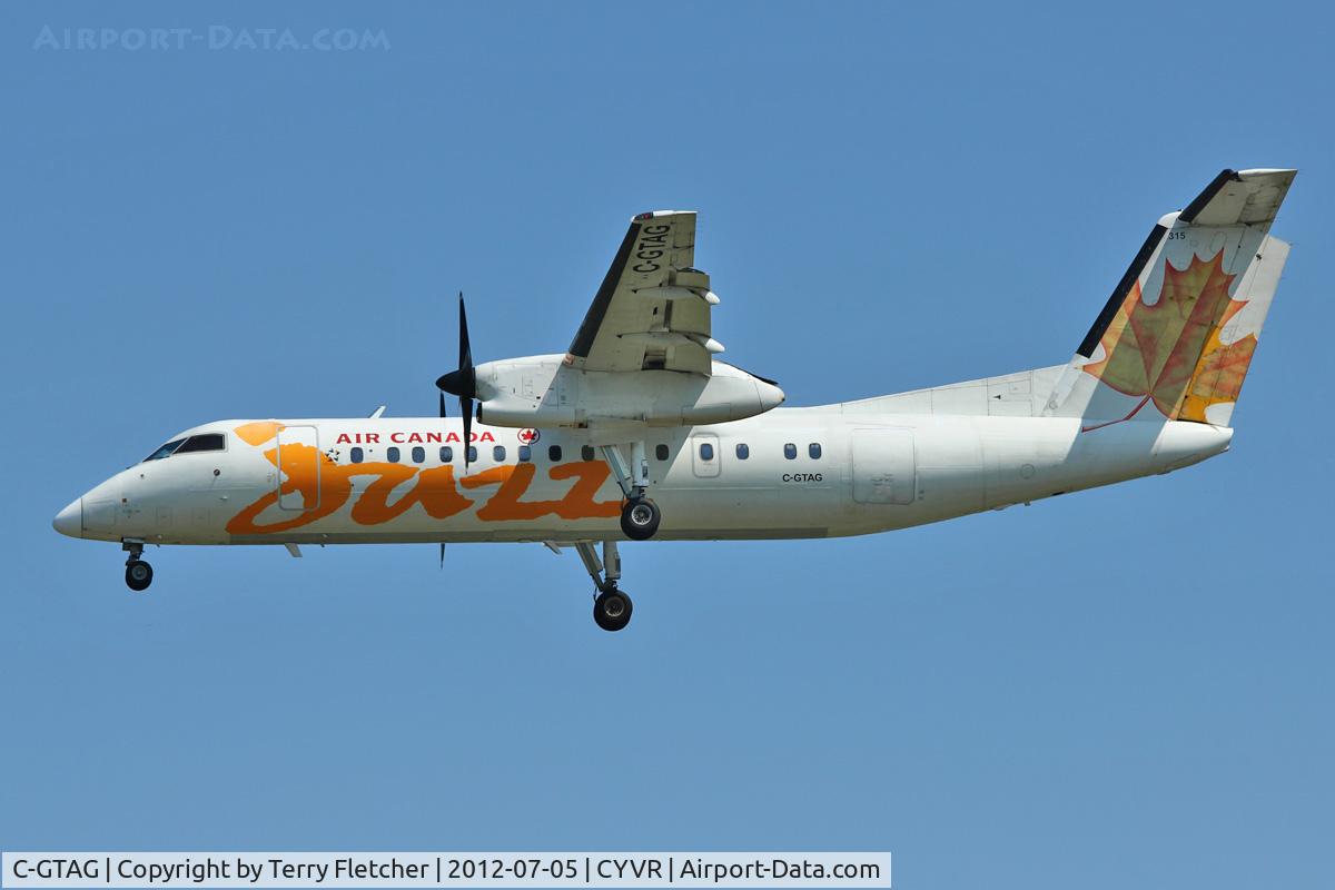 C-GTAG, 1990 De Havilland Canada DHC-8-301 Dash 8 C/N 200, 1990 De Havilland Canada DHC-8-301, c/n: 200