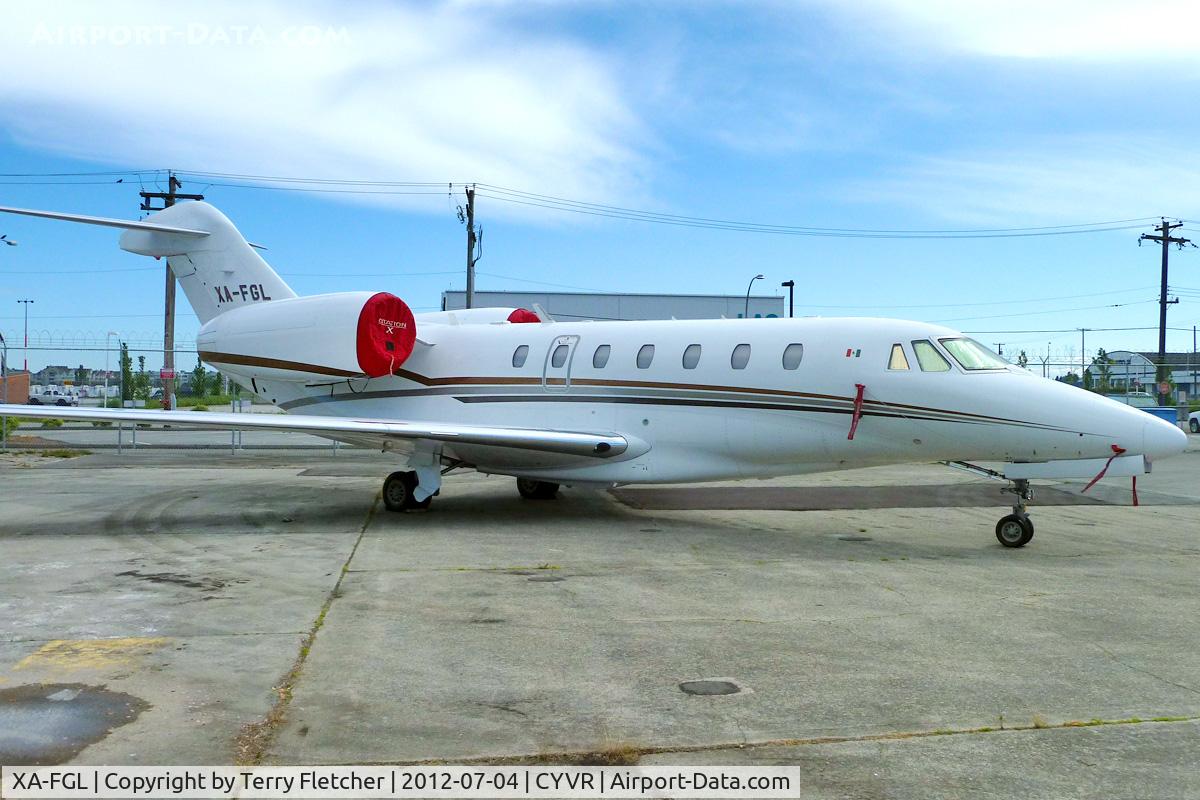 XA-FGL, 2008 Cessna 750 Citation X Citation X C/N 750-0287, 2008 Cessna 750, c/n: 750-0287