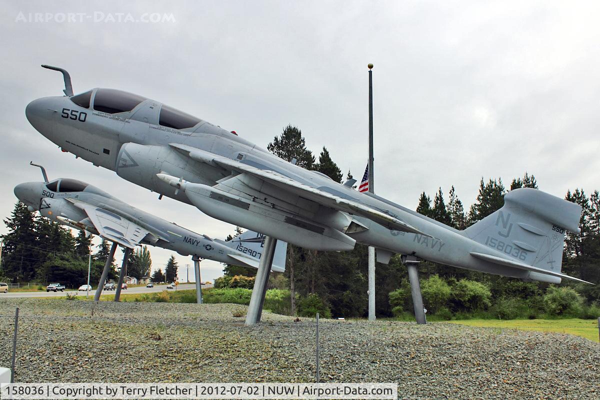 158036, Grumman EA-6B Prowler C/N P-13, Grumman EA-6B Prowler, c/n: P-13 at NAS Whidbey Island