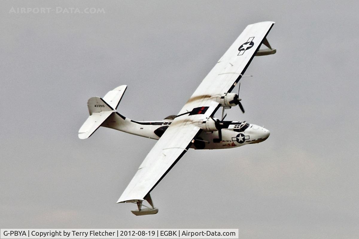 G-PBYA, 1944 Consolidated (Canadian Vickers) PBV-1A Canso A C/N CV-283, 1944 Canadian Vickers PBV-1A Canso A, c/n: CV283 displaying at 2012 Sywell Airshow