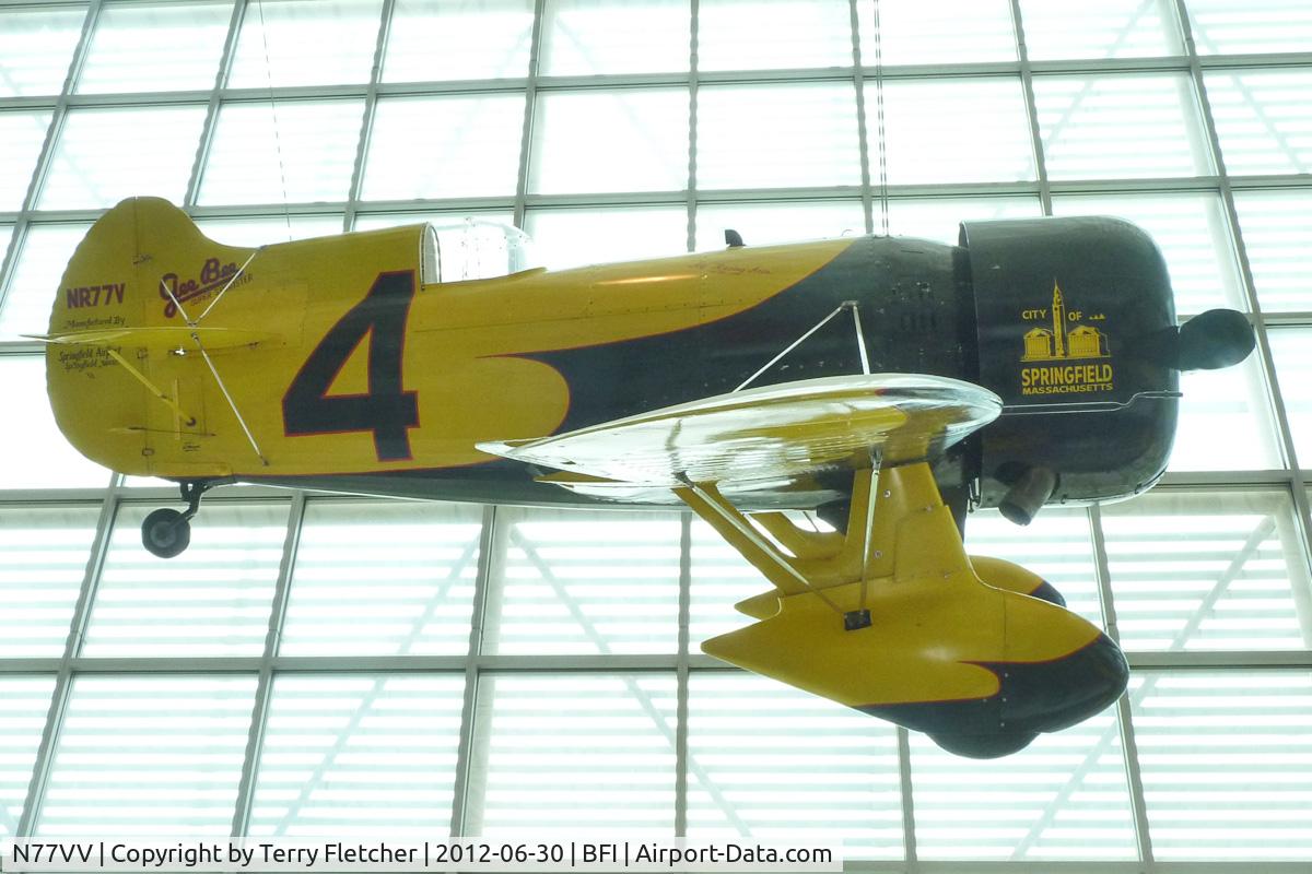 N77VV, 1996 Granville Brothers Gee Bee Replica Z C/N T4, 1996 Eicher Jeffrey M Z-1