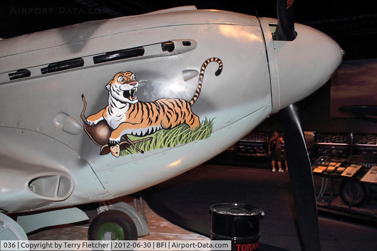 036, 1946 Yakovlev Yak-9U C/N 0815346, 036 (36 WHITE), 1946 Yakolev 9U, c/n: 0815346 at Seattle Museum of Flight
