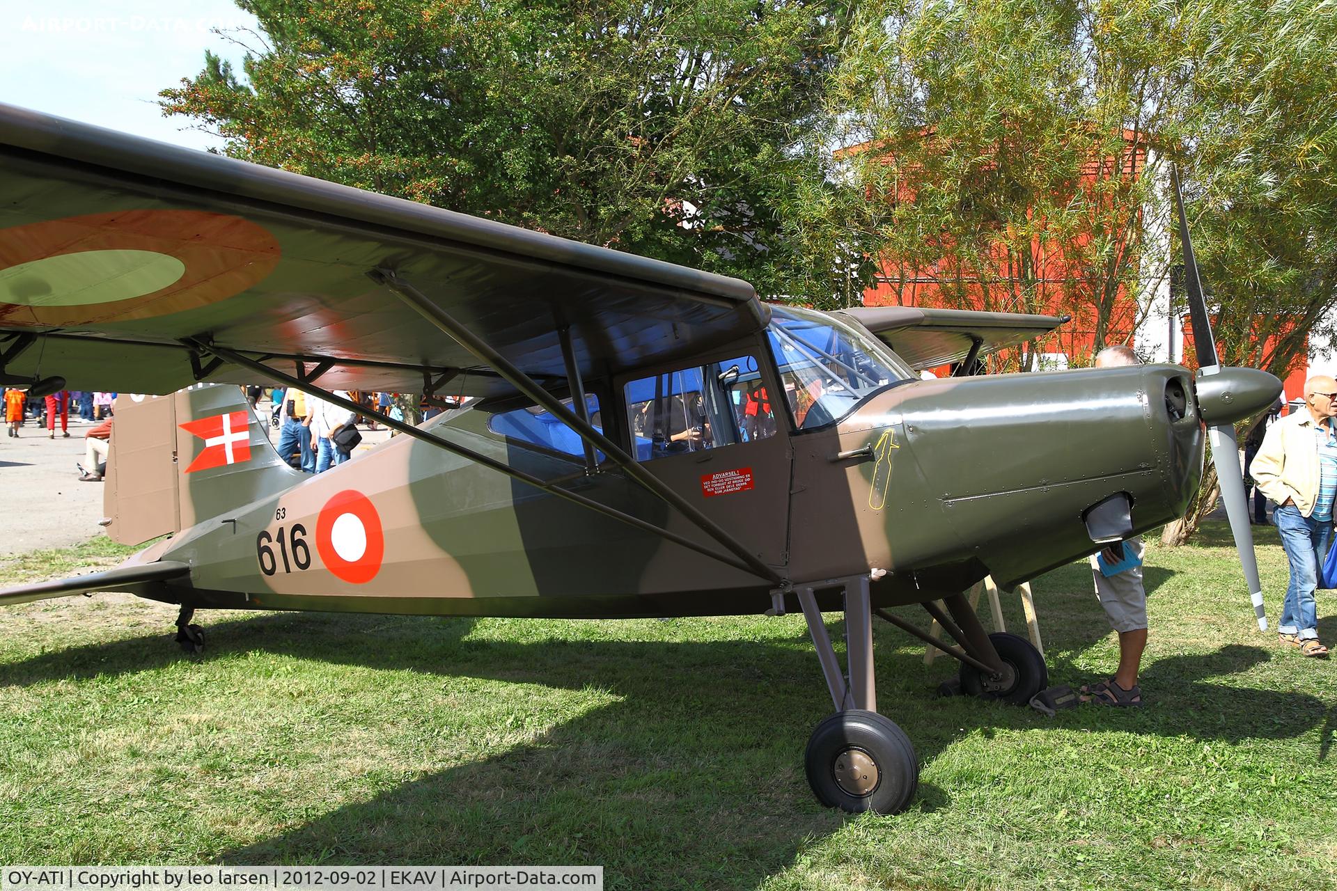 OY-ATI, 1948 SAI KZ VII Laerke C/N 178, Avedoere Copenhagen 2.9.12now in new camo.c/s