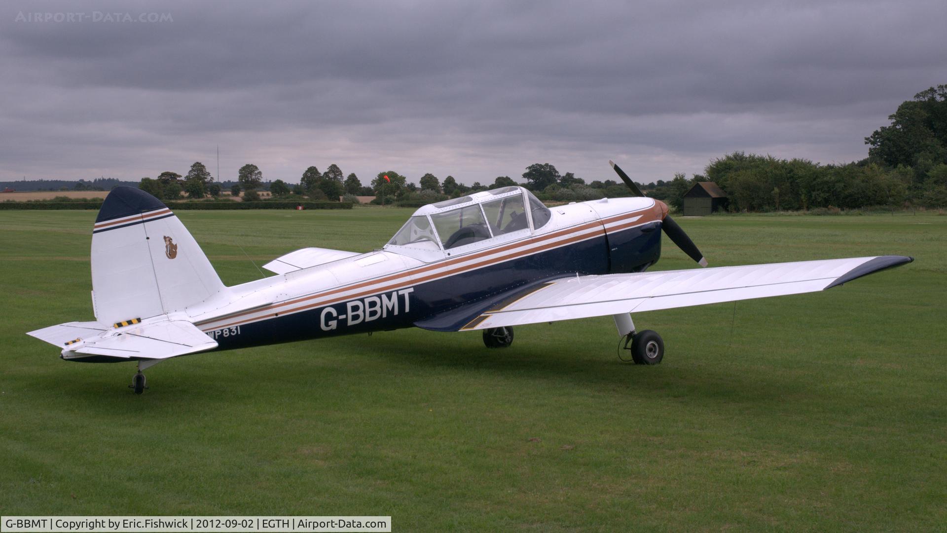 G-BBMT, 1951 De Havilland DHC-1 Chipmunk 22 C/N C1/0712, 2. G-BBMT at Shuttleworth Pagent Air Display, Sept. 2012.