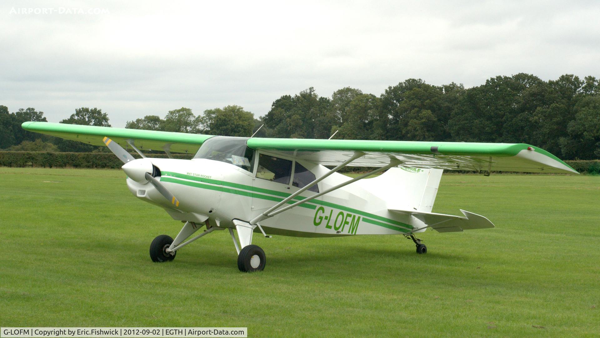 G-LOFM, 1995 Maule MX-7-180A Sportplane C/N 20027C, 3. G-LOFM at Shuttleworth Pagent Air Display, Sept. 2012.