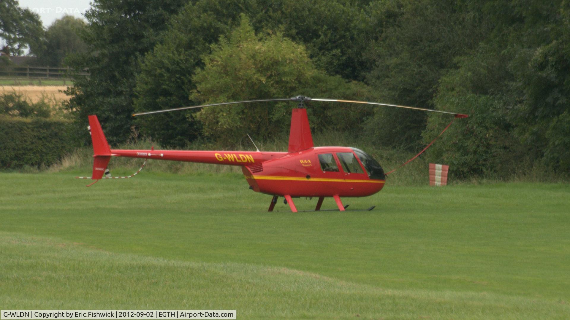 G-WLDN, 2005 Robinson R44 Raven 1 C/N 1507, 2. G-WLDN at Shuttleworth Pagent Air Display, Sept. 2012.