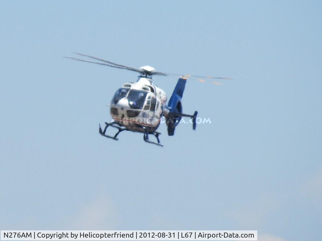 N276AM, 2008 Eurocopter EC-135P-2+ C/N 0738, On final and heading for Mercy Air parking area