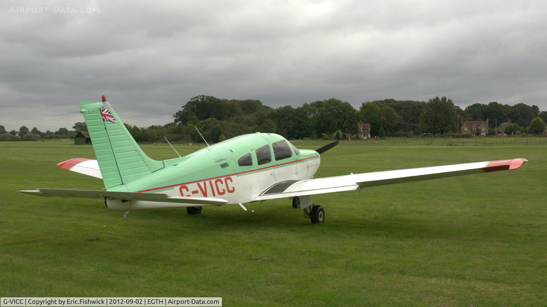 G-VICC, 1979 Piper PA-28-161 Cherokee Warrior II C/N 28-7916317, 2. G-VICC at Shuttleworth Pagent Air Display, Sept. 2012.