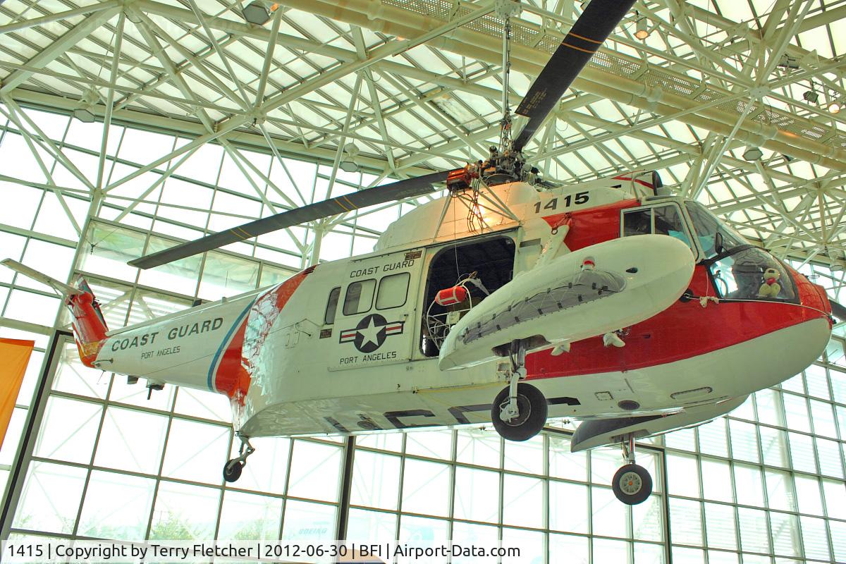 1415, Sikorsky HH-52A Sea Guard C/N 62.099, Sikorsky HH-52A Sea Guardian, c/n: 62.099 at Seattle Museum of Flight