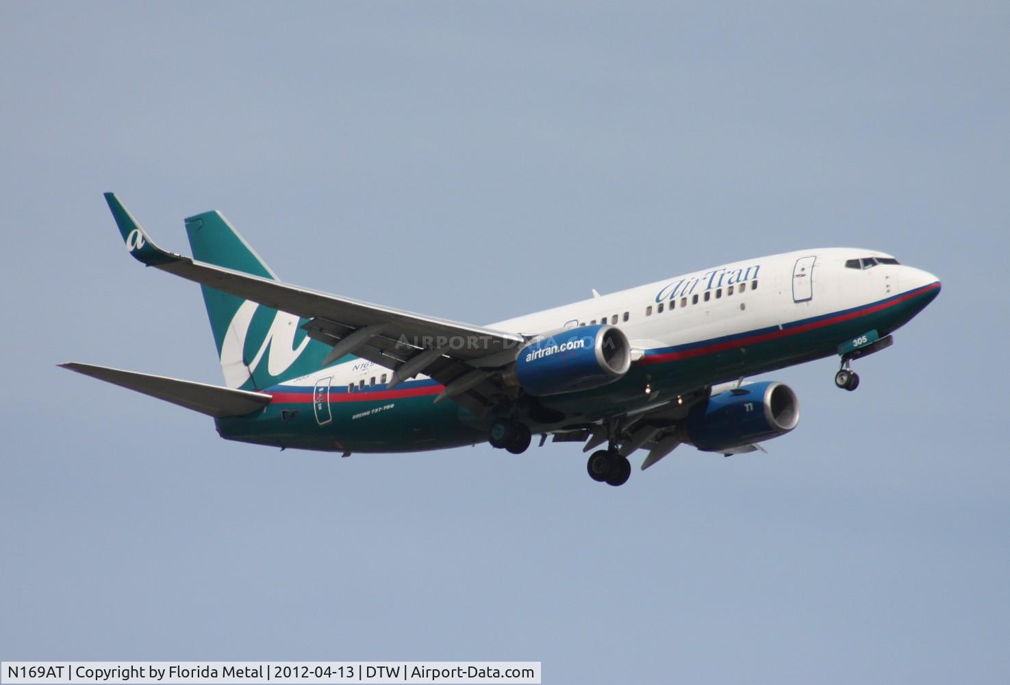 N169AT, 2004 Boeing 737-76N C/N 32744, Air Tran 737