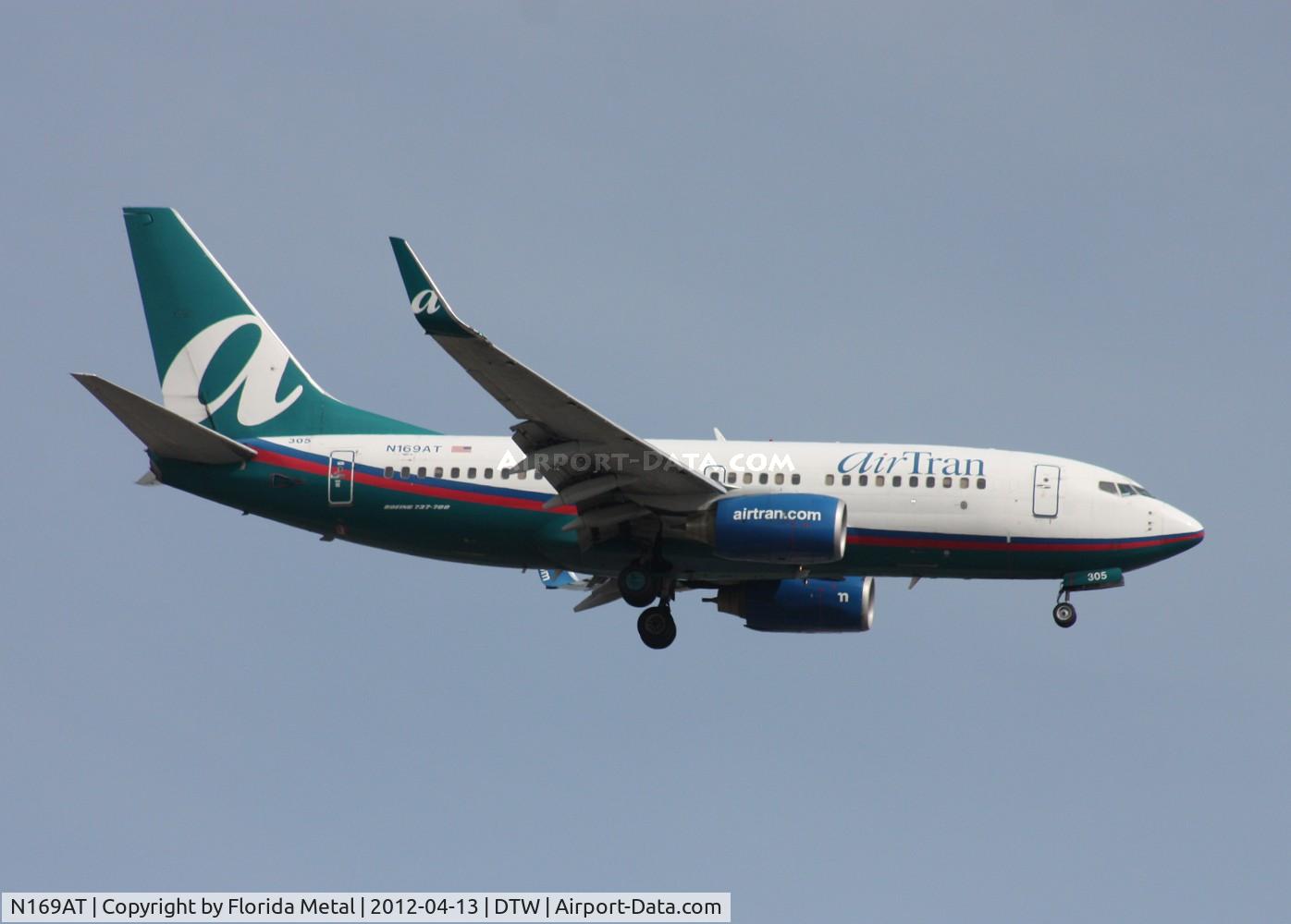 N169AT, 2004 Boeing 737-76N C/N 32744, Air Tran 737