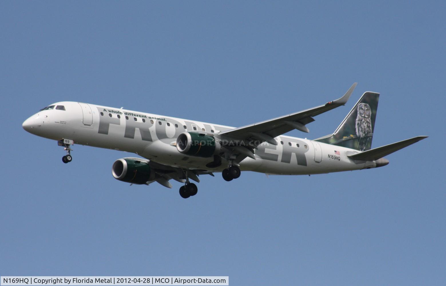 N169HQ, 2008 Embraer 190AR (ERJ-190-100IGW) C/N 19000188, 