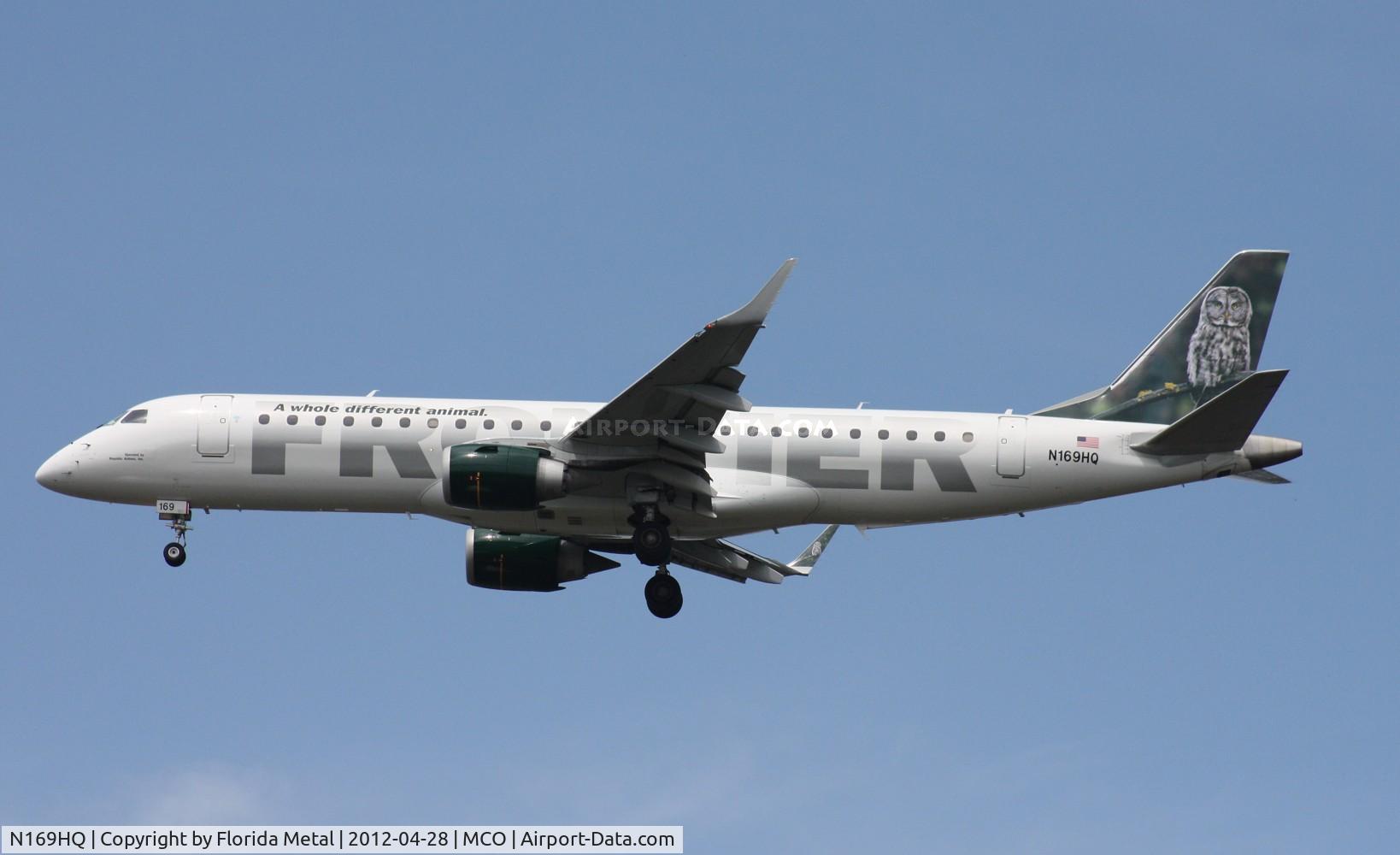 N169HQ, 2008 Embraer 190AR (ERJ-190-100IGW) C/N 19000188, 