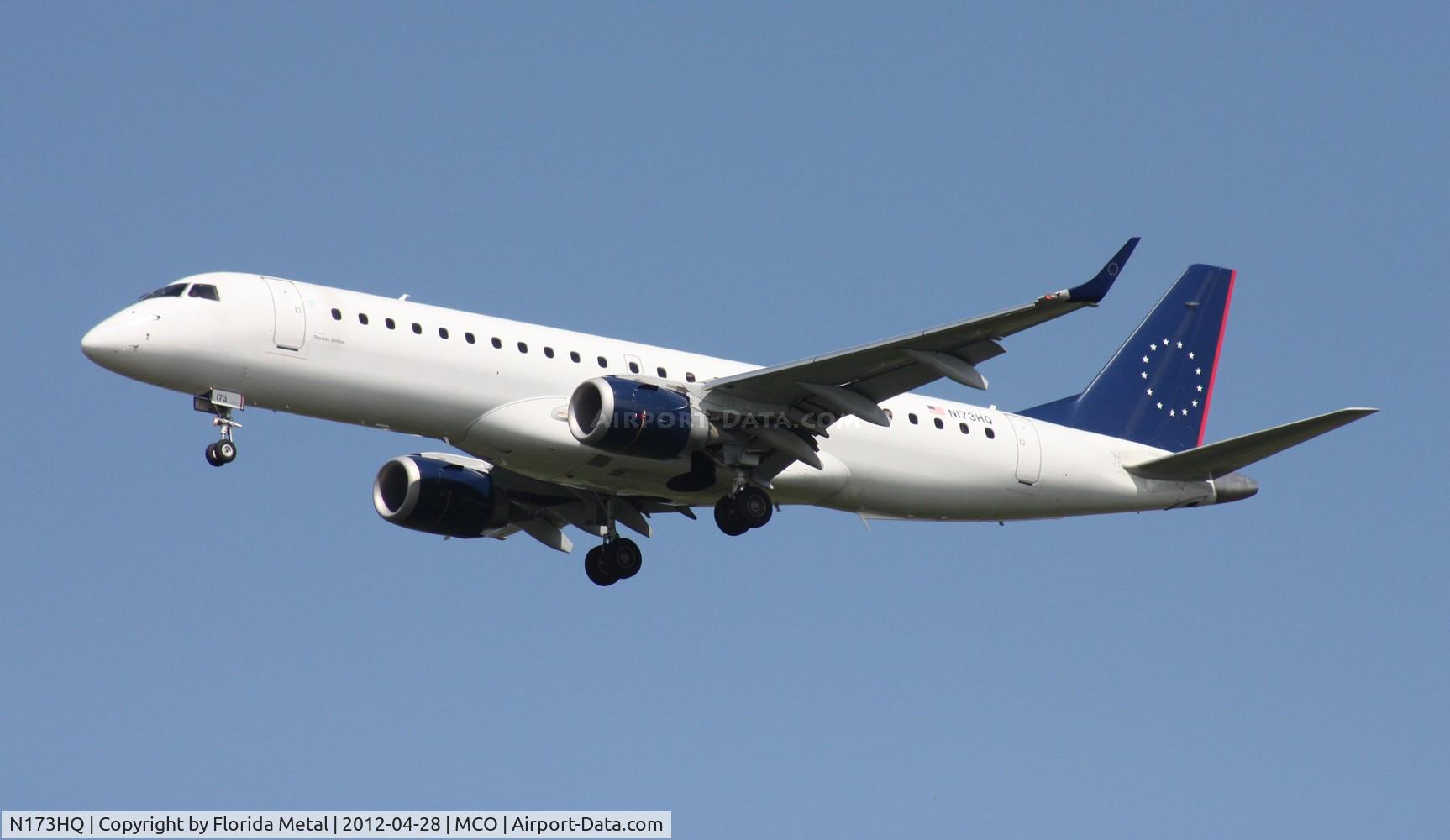 N173HQ, 2008 Embraer 190AR (ERJ-190-100IGW) C/N 19000206, Republic E190