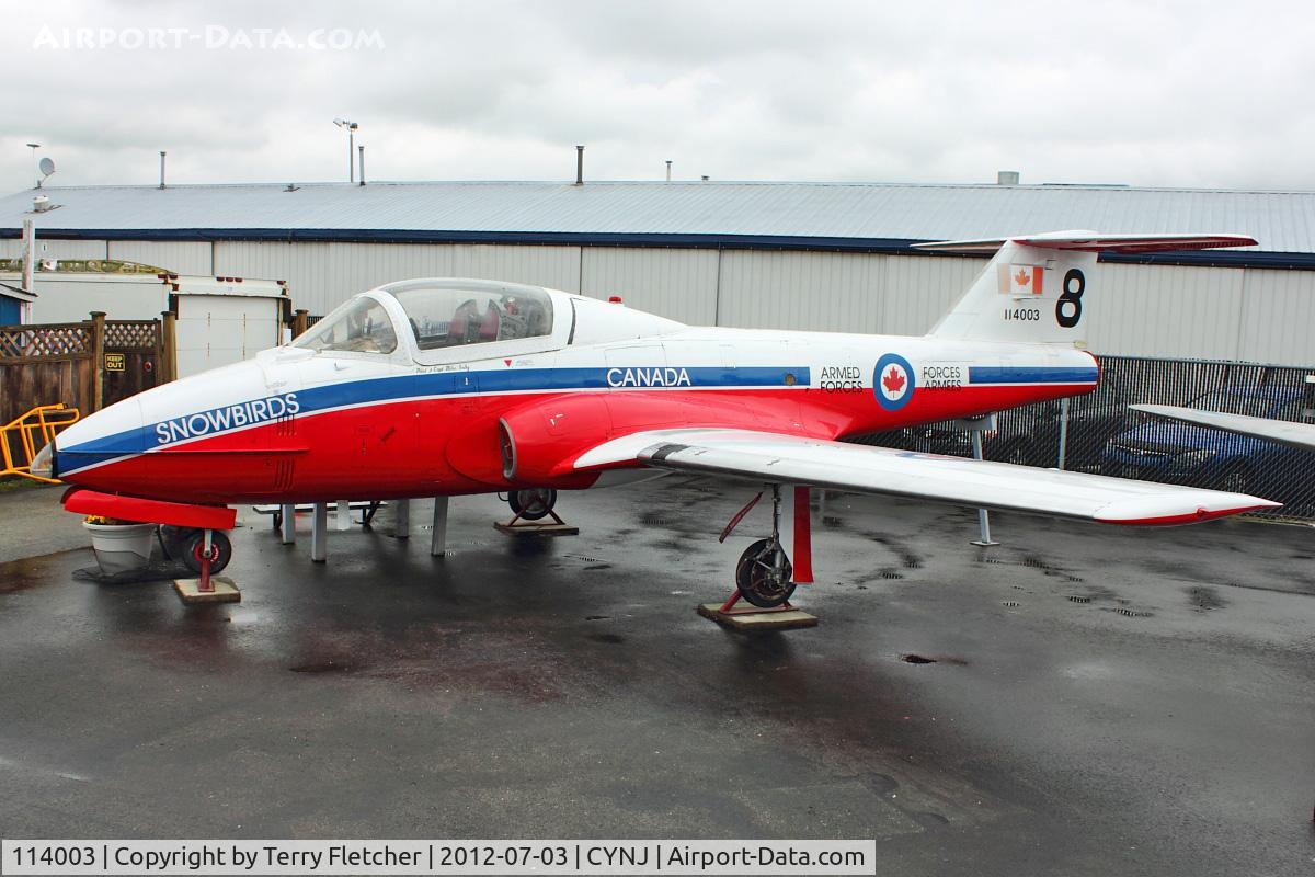 114003, 1970 Canadair CT-114 Tutor C/N 1003, 1970 Canadair CT-114 Tutor, c/n: 1003