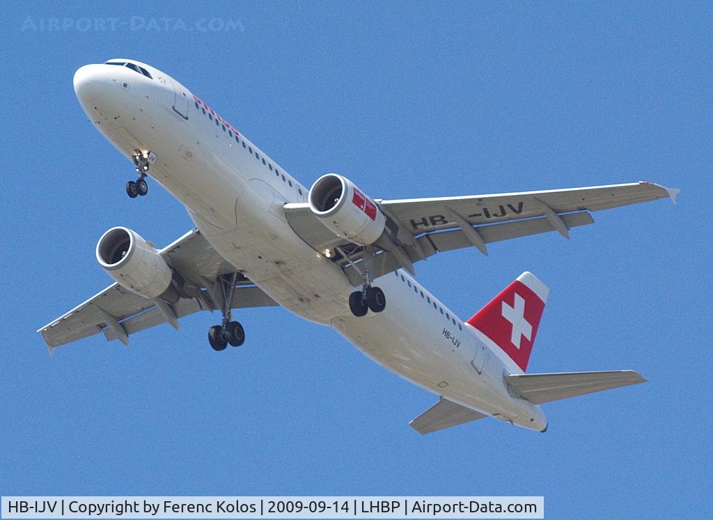 HB-IJV, 2003 Airbus A320-214 C/N 2024, Ferihegy