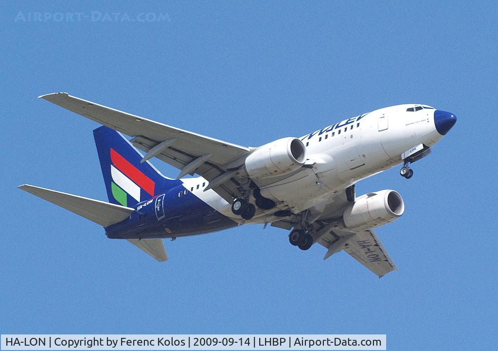 HA-LON, 2004 Boeing 737-6Q8 C/N 29353, Ferihegy