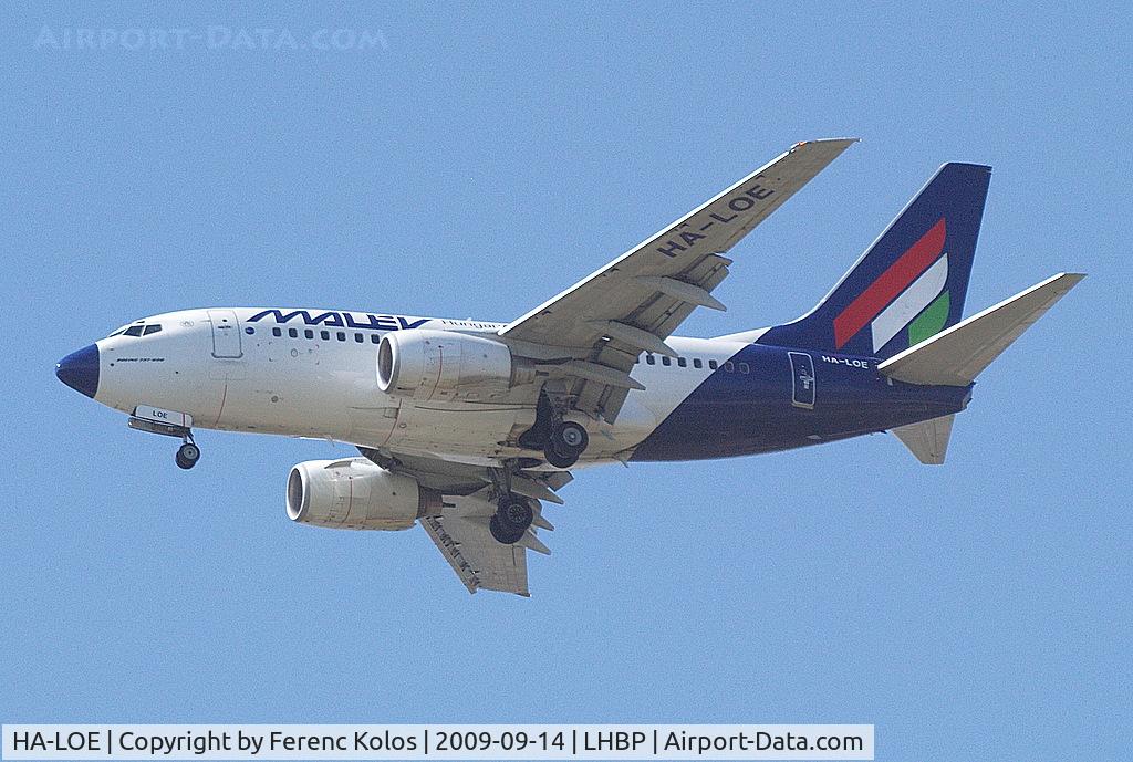HA-LOE, 2003 Boeing 737-6Q8 C/N 28260, Ferihegy