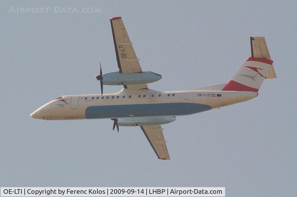 OE-LTI, 1997 De Havilland Canada DHC-8-314Q Dash 8 C/N 466, Ferihegy