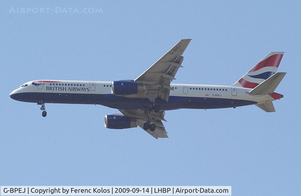 G-BPEJ, 1994 Boeing 757-236 C/N 25807, Ferihegy