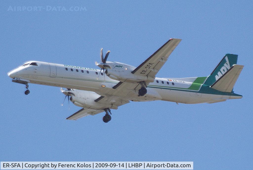 ER-SFA, 1998 Saab 2000 C/N 2000-056, Ferihegy