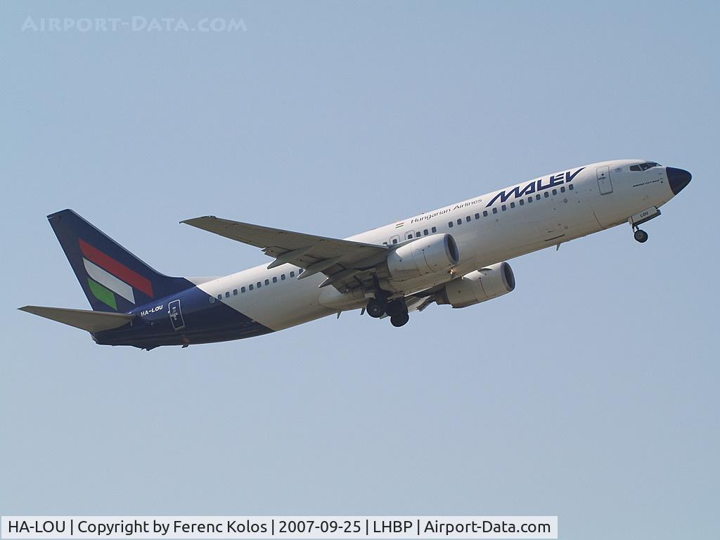 HA-LOU, 2005 Boeing 737-8Q8 C/N 30684, Ferihegy
