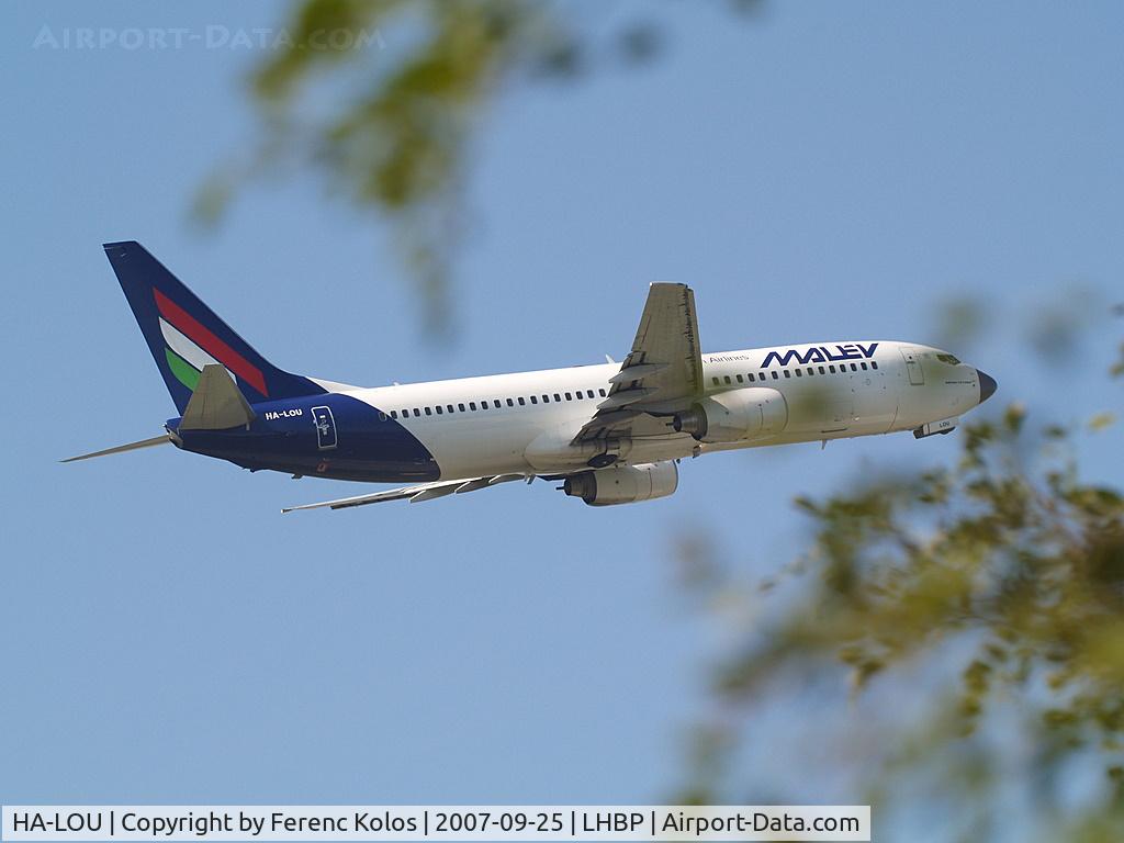 HA-LOU, 2005 Boeing 737-8Q8 C/N 30684, Ferihegy