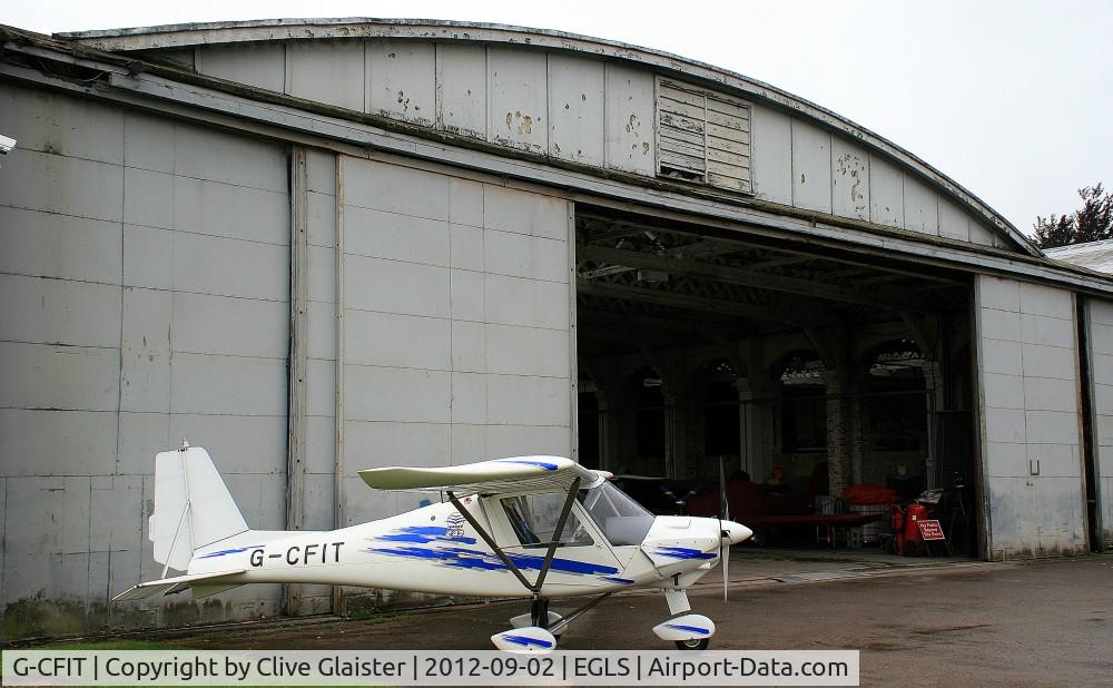 G-CFIT, 2008 Comco Ikarus C42 FB100 C/N 0804-6966, Originally owned to and currently with a private owner since July 2008.