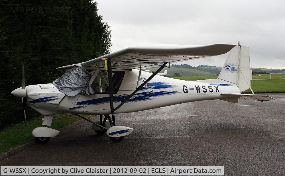 G-WSSX, 2006 Comco Ikarus C42 FB100 C/N 0608-6837, Originally owned to, Haimoss Ltd in October 2006 and currently in private hands since March 2009.