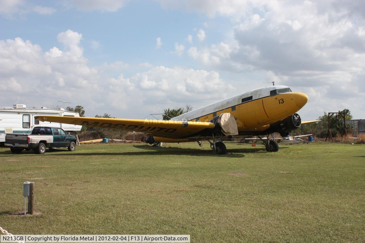 N213GB, 1945 Douglas DC3C 1830-94 C/N 33232, Former Navy R4D-7