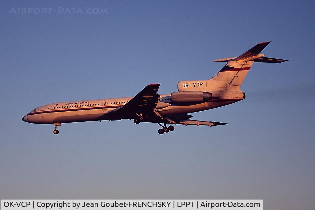 OK-VCP, 1990 Tupolev Tu-154M C/N 90A858, landing