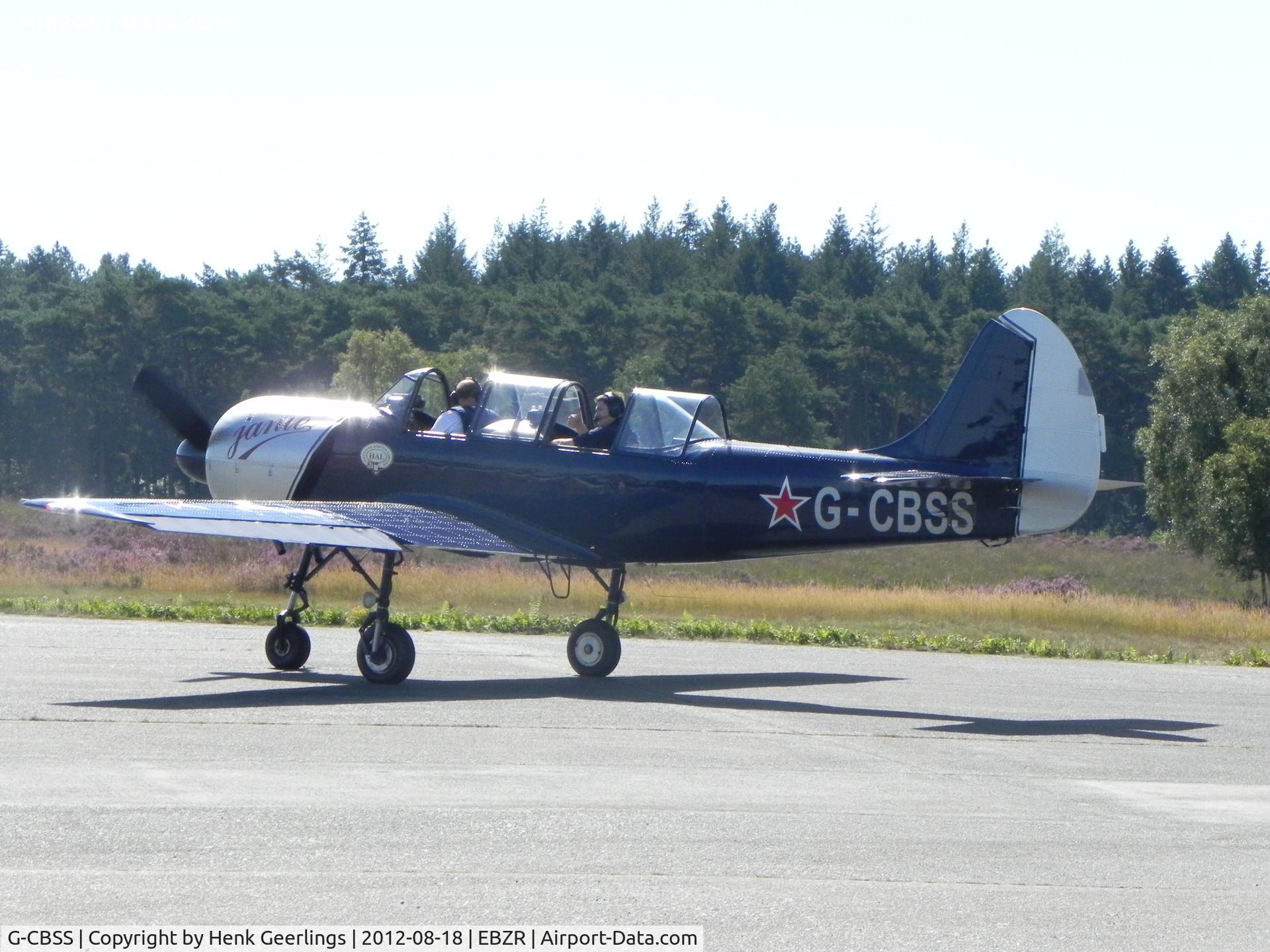G-CBSS, 1983 Bacau Yak-52 C/N 833707, Fly In