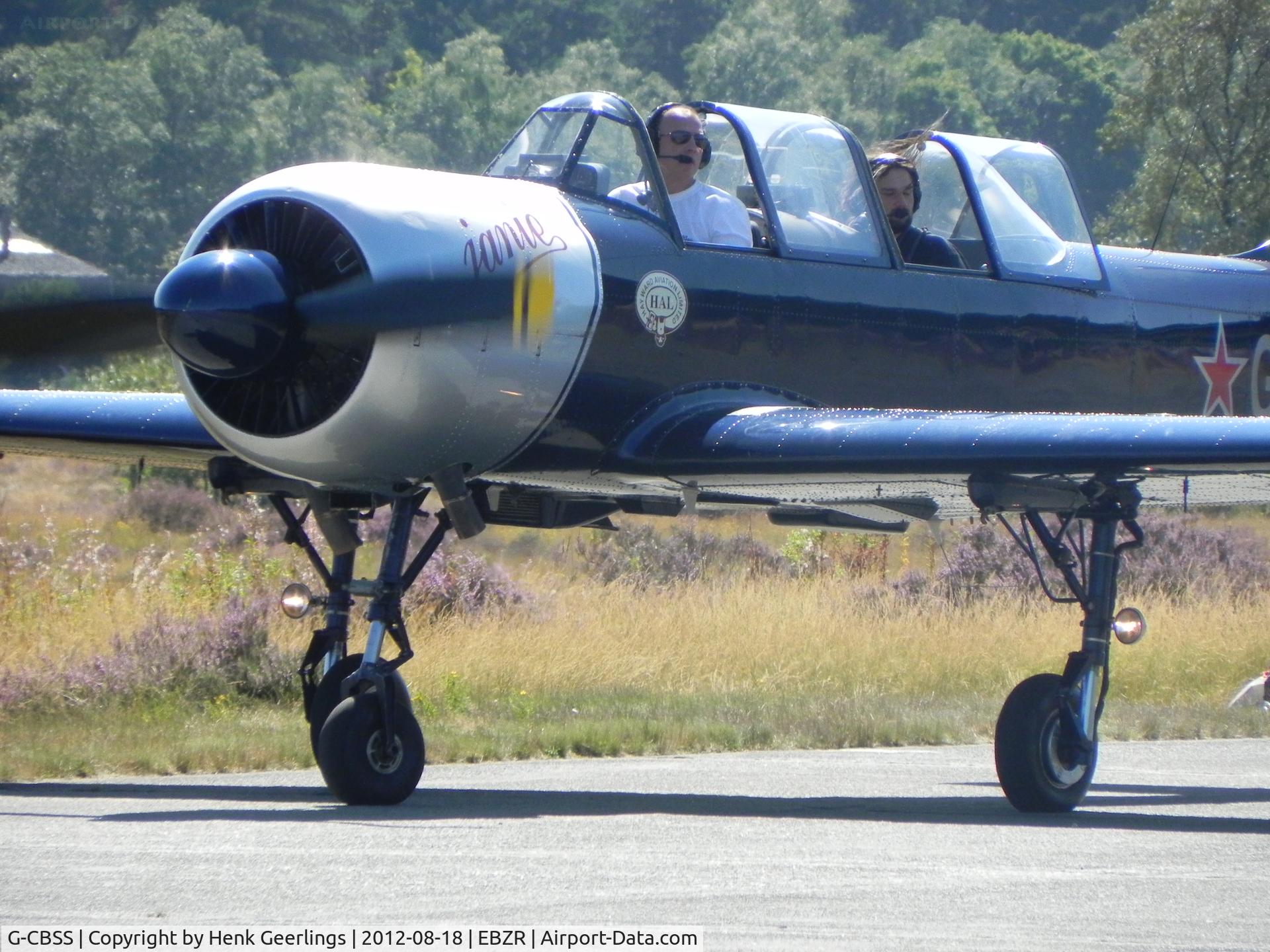 G-CBSS, 1983 Bacau Yak-52 C/N 833707, Fly In