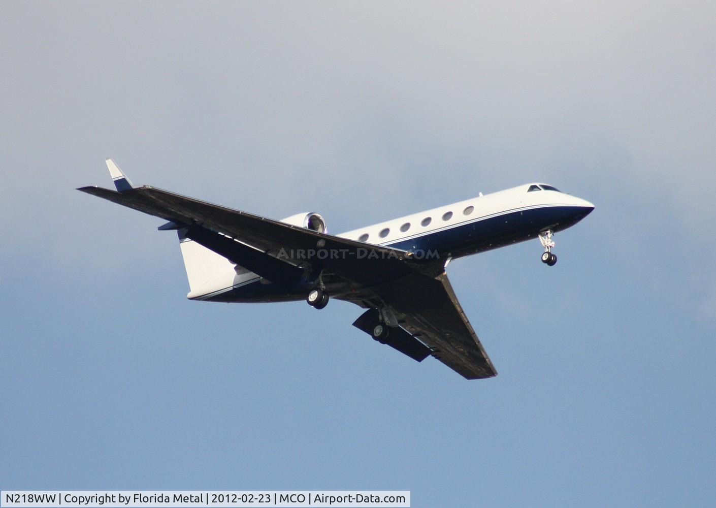 N218WW, 2006 Gulfstream Aerospace GIV-X (G450) C/N 4058, Gulfstream 450