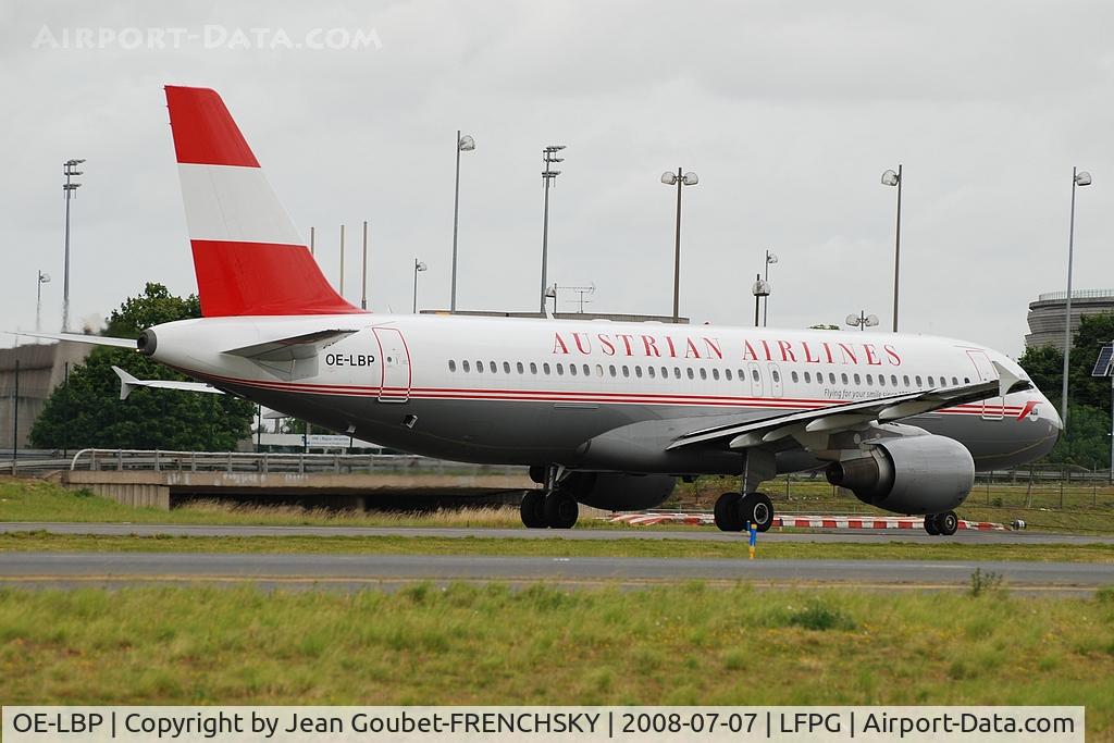 OE-LBP, 1998 Airbus A320-214 C/N 797, AUA [OS] Austrian Airlines