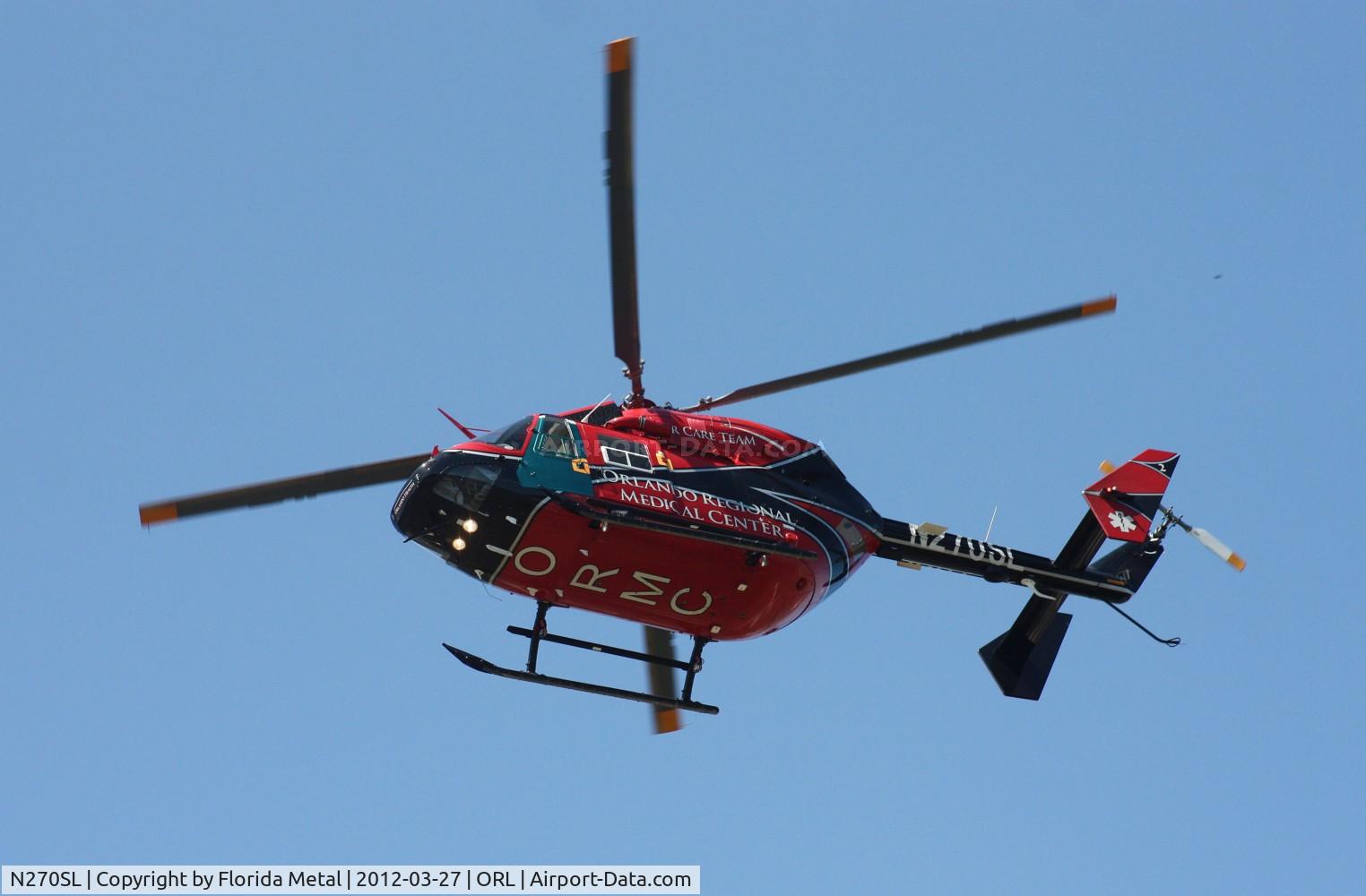 N270SL, 1989 Eurocopter-Kawasaki BK-117B-2 C/N 7215, ORMC BK117