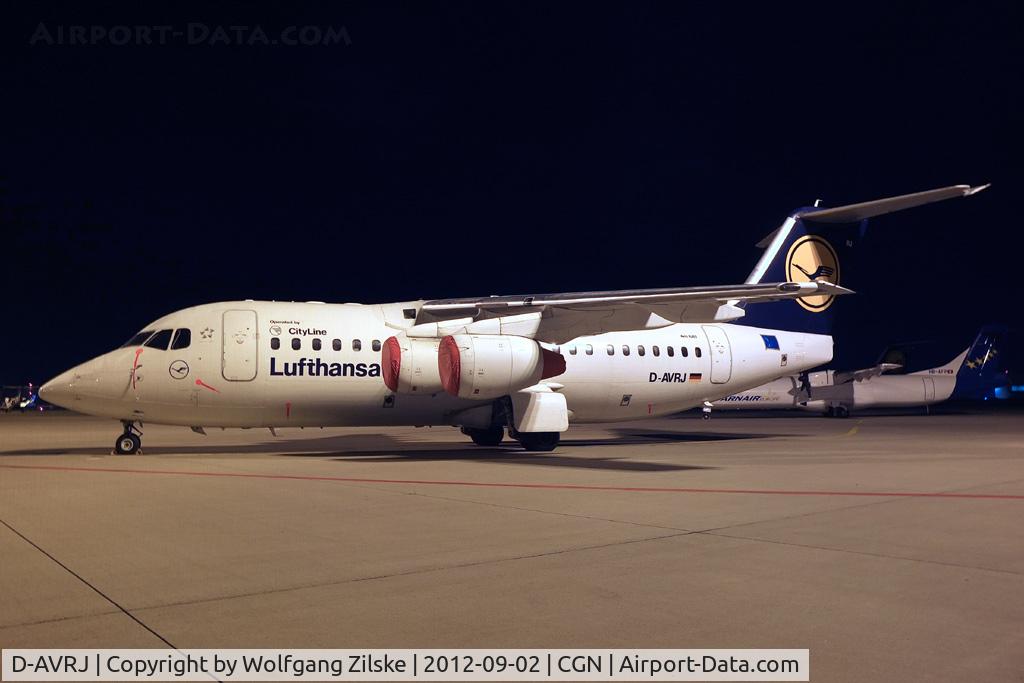 D-AVRJ, 1996 British Aerospace Avro 146-RJ85 C/N E.2277, visitor