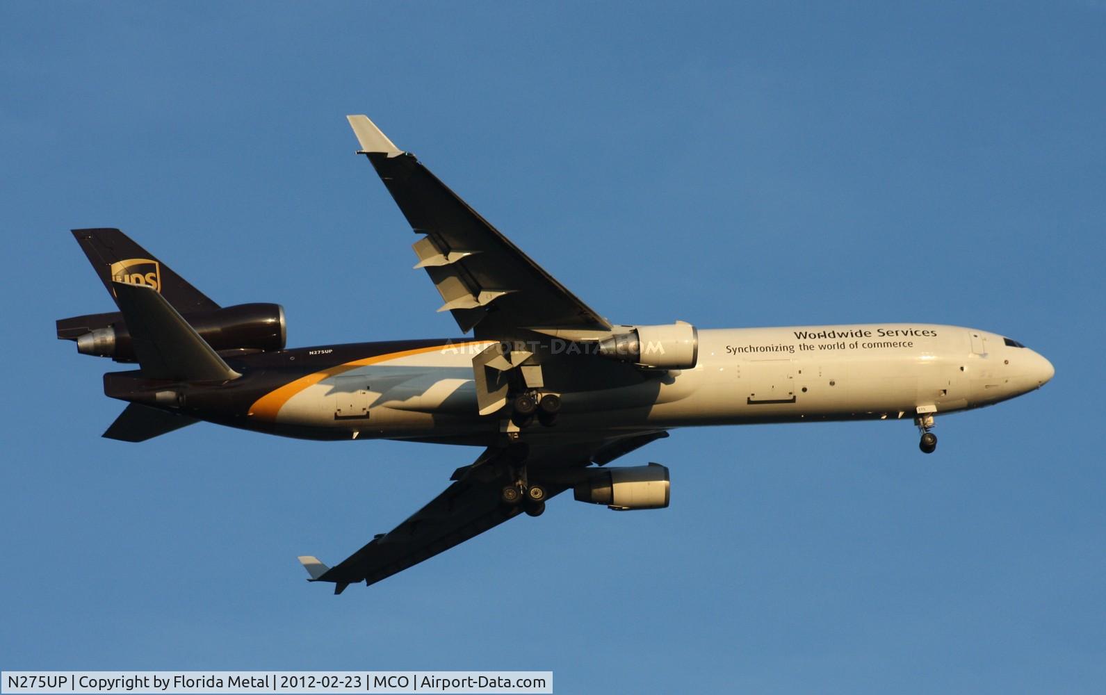 N275UP, 1997 McDonnell Douglas MD-11F C/N 48774, UPS MD-11F