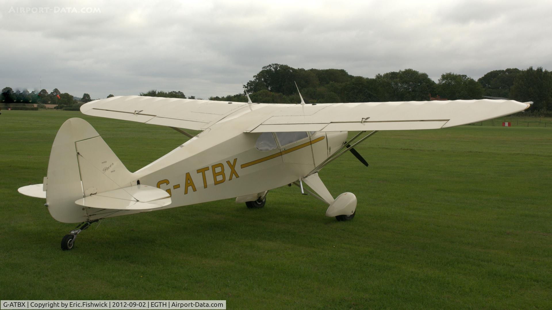 G-ATBX, 1952 Piper PA-20-135 Pacer Pacer C/N 20-904, 2. G-ATBX at Shuttleworth Pagent Air Display, Sept. 2012.