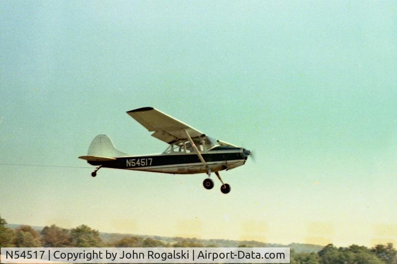 N54517, 1977 Cessna 305A C/N JV4, Picture taken at Van Sant about 1980?
