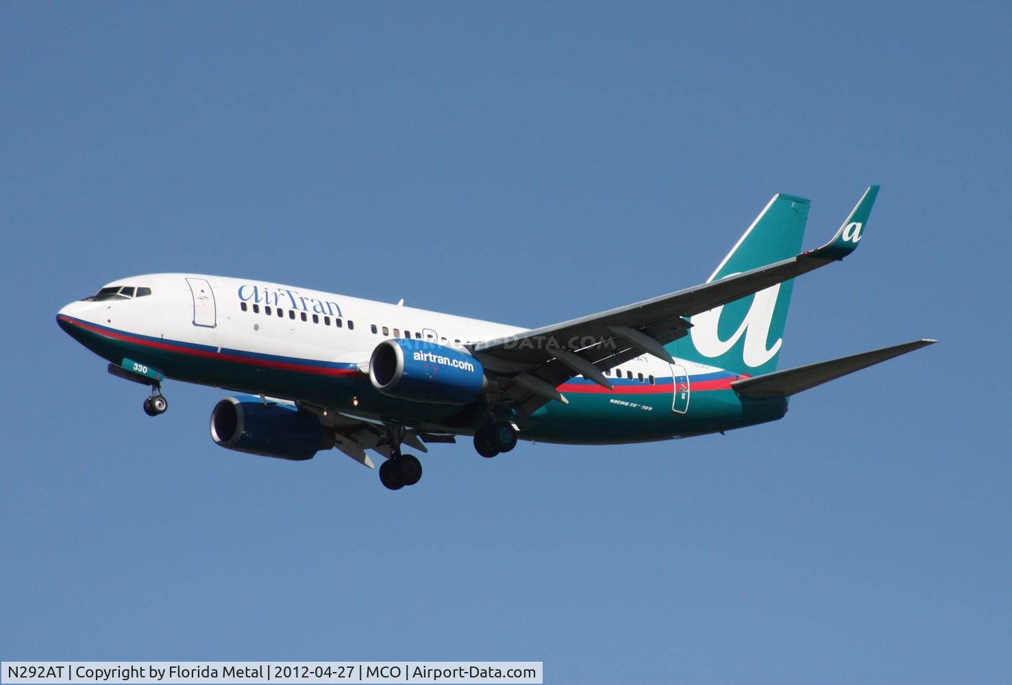 N292AT, 2006 Boeing 737-7BD C/N 33926, Air Tran 737