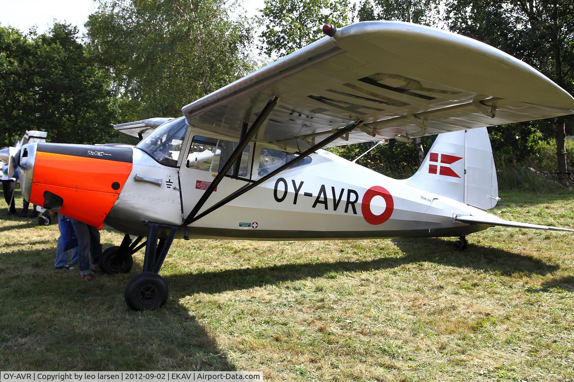 OY-AVR, 1947 SAI KZ VII Laerke C/N 176, Aeronautisk day Avedoere 2.9.12