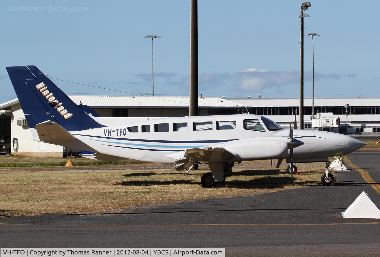 VH-TFO, Cessna 404 Titan C/N 4040076, Hinterland Air Cessna 404