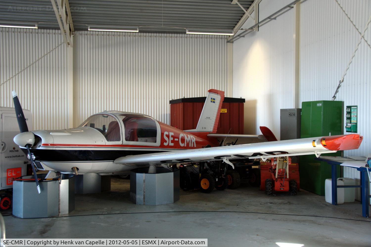 SE-CMR, 1961 Morane-Saulnier MS-885 Super Rallye C/N 14, A brandnew looking Super Rallye in a corner of a hangar at Småland Airport, Växjö, Sweden