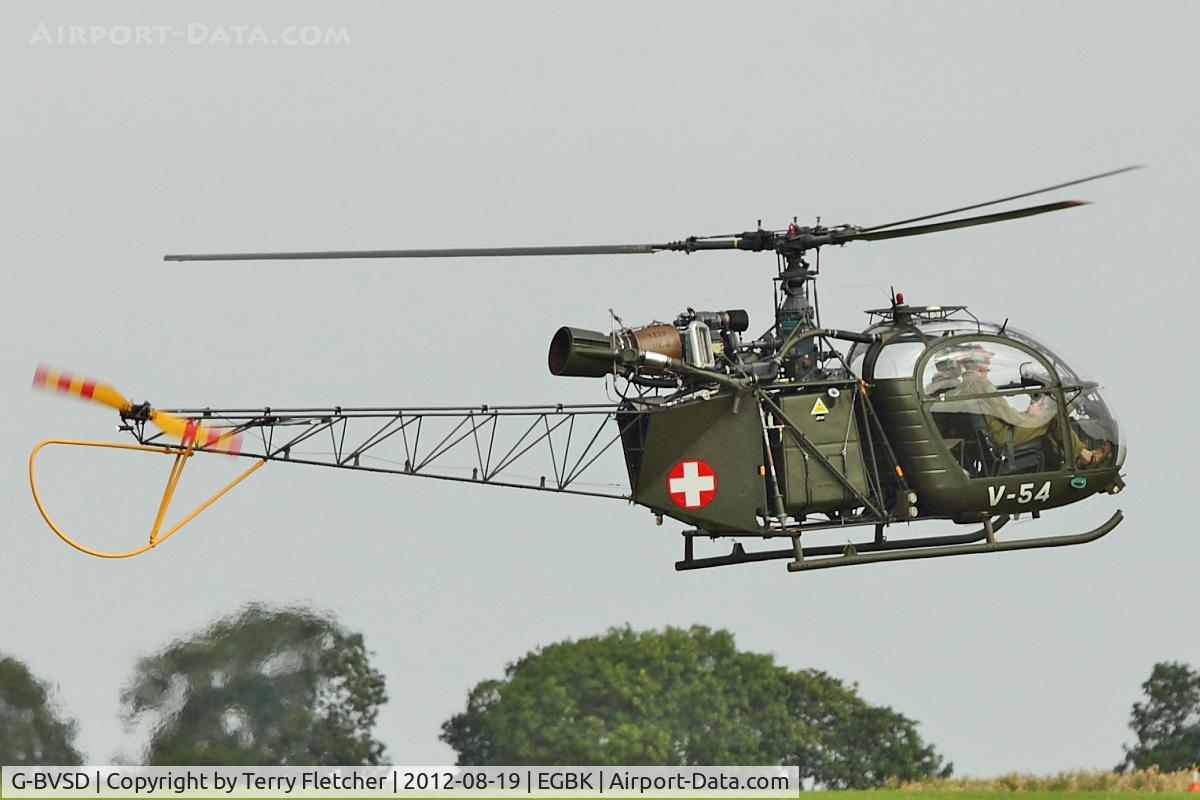 G-BVSD, 1964 Sud SE-3130 Alouette II C/N 1897, 1964 Sud SE-3130 Alouette II, c/n: 1897