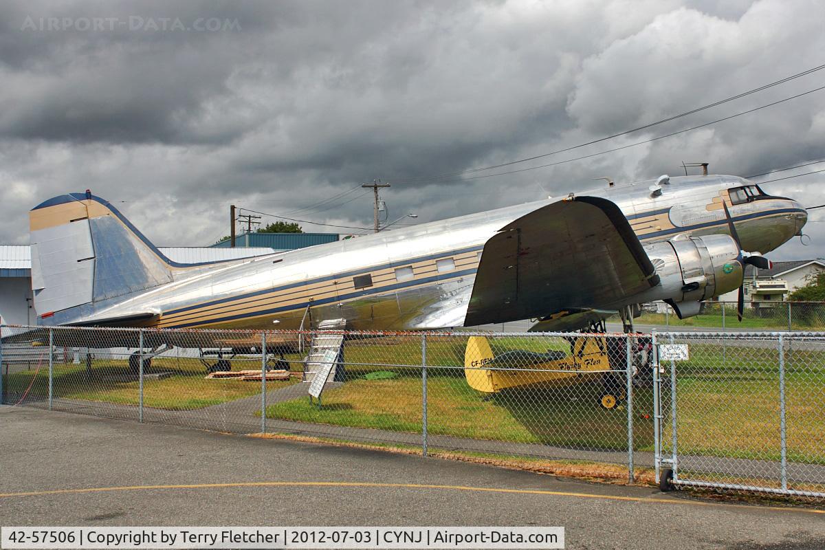 42-57506, 1940 Douglas C-49H-DO C/N 2198, 1940 Douglas C-49H, c/n: 2198 at Langley BC Museum