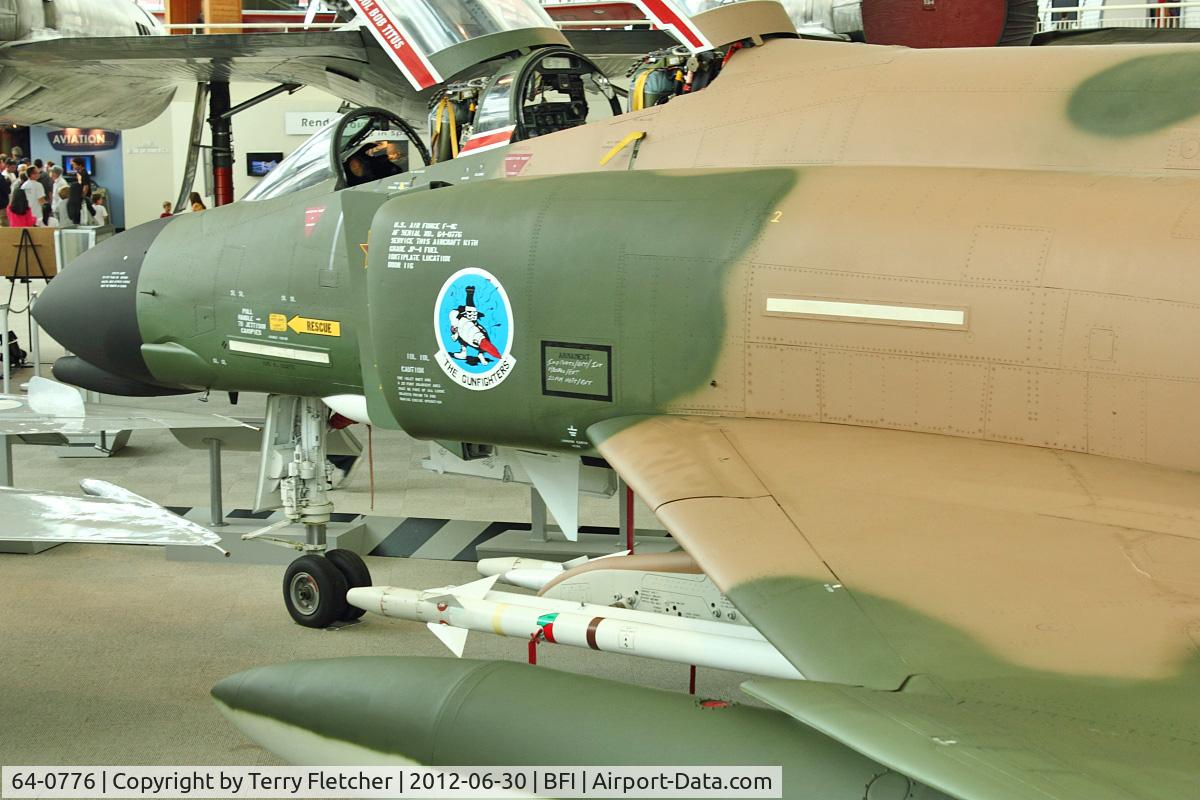64-0776, 1964 McDonnell F-4C-23-MC Phantom II C/N 1079, McDonnell F-4C-23-MC Phantom II, c/n: 1079 in Seattle Museum of Flight